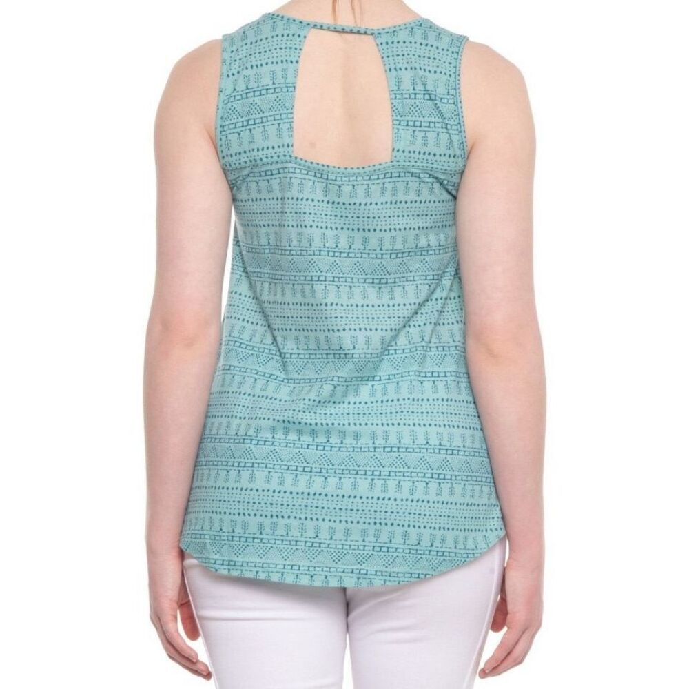 TOAD&CO TOAD & CO Women’s Teal Blue Papyrus Flowy Sleeveless Tank Top Small
